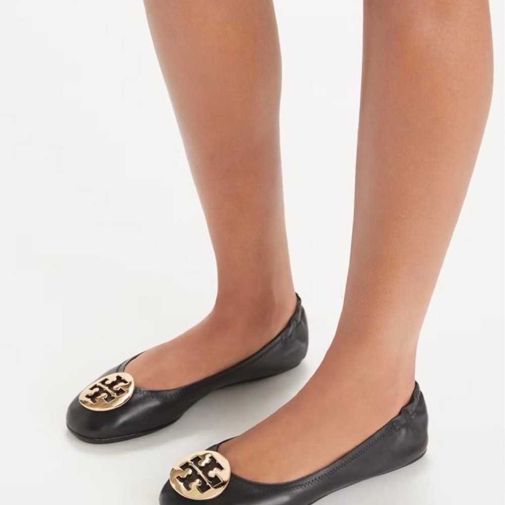 Tory Burch Sandals Mini Travel Ballet Leather Bal… - image 3