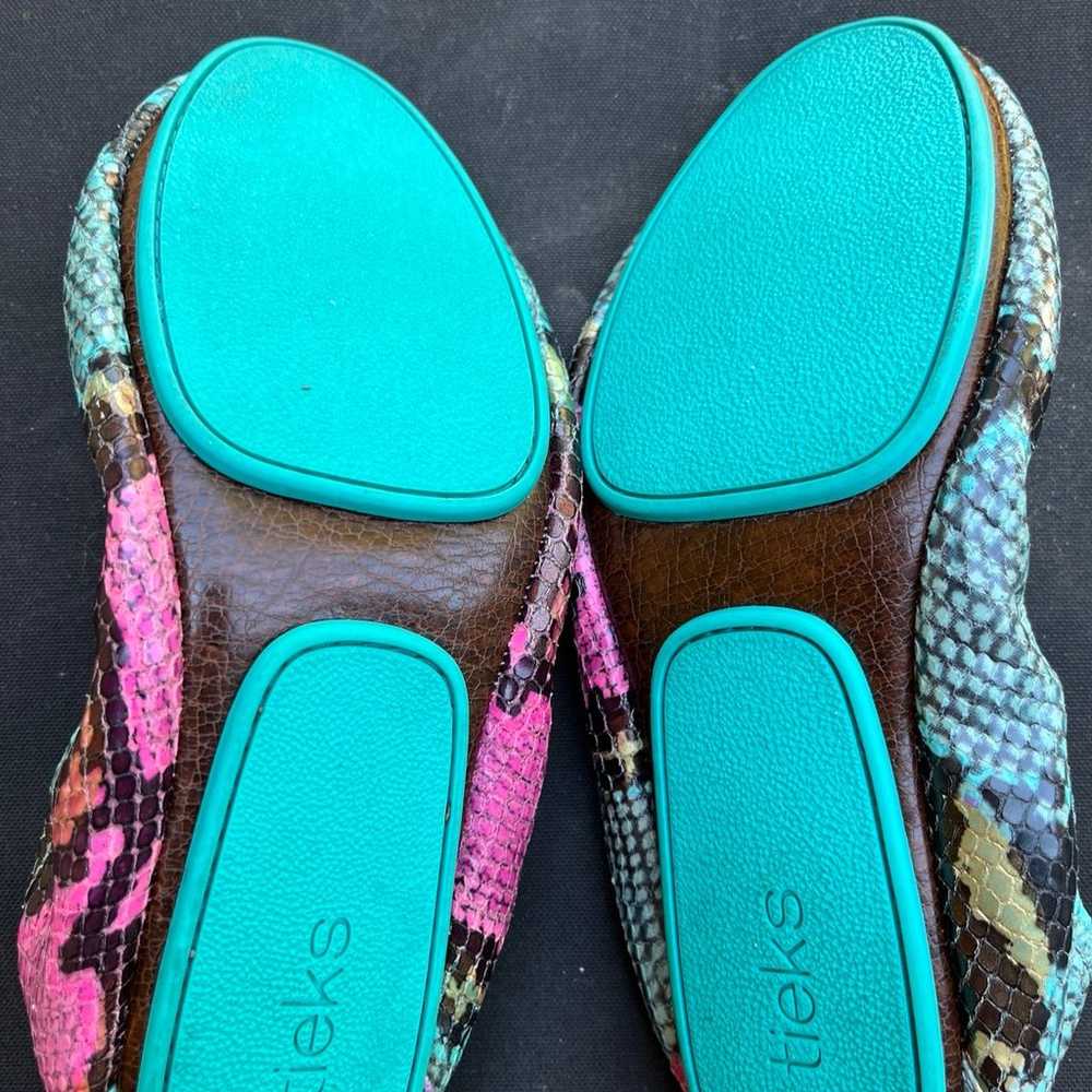 Tieks Electric Snake Flats size 7 - image 2