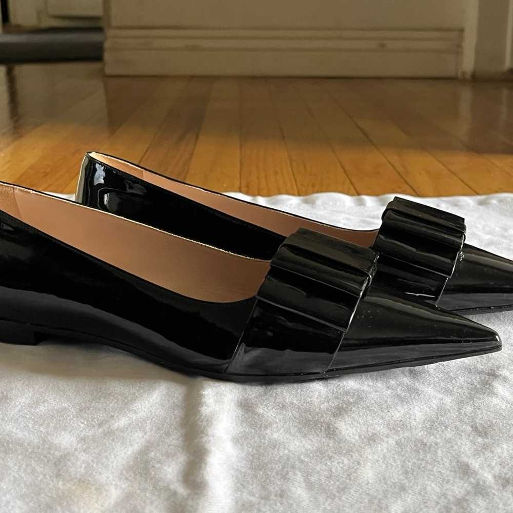 MIU MIU Pointed Toe Patent Leather Flat NWOB SZ 3… - image 4