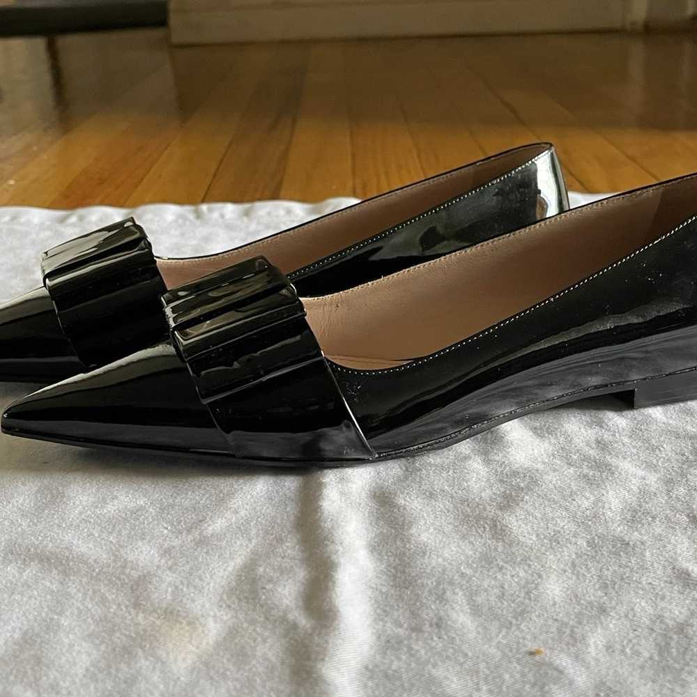 MIU MIU Pointed Toe Patent Leather Flat NWOB SZ 3… - image 7