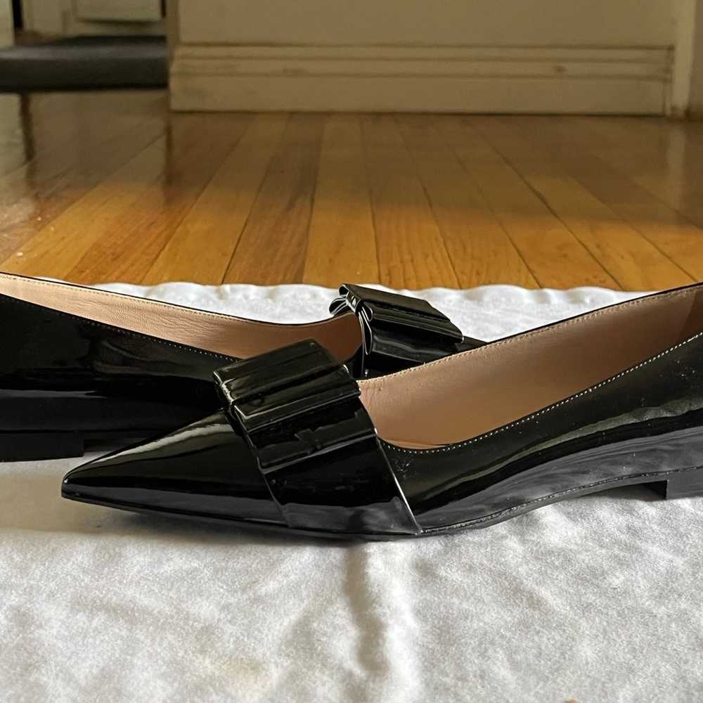 MIU MIU Pointed Toe Patent Leather Flat NWOB SZ 3… - image 8