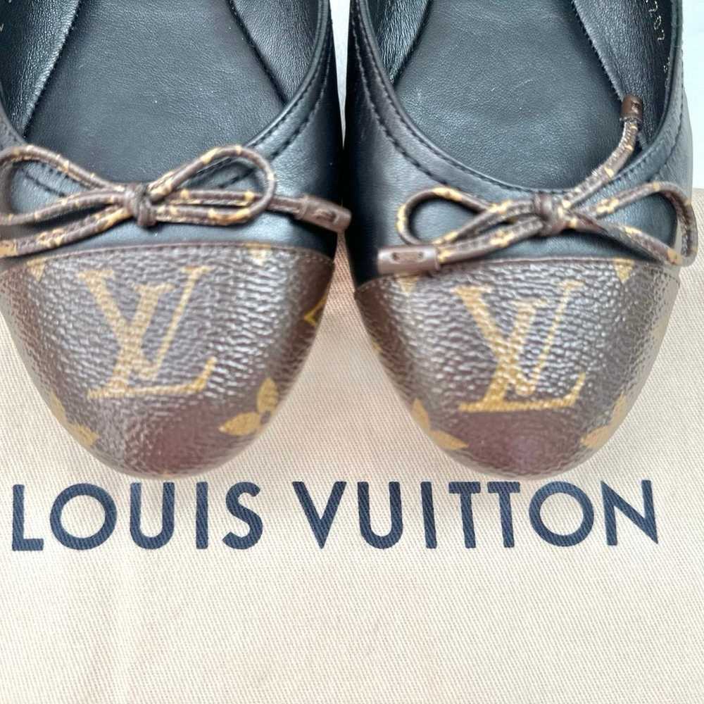 Auth LOUIS VUITTON Rare Find Monogram Black/Brown… - image 4