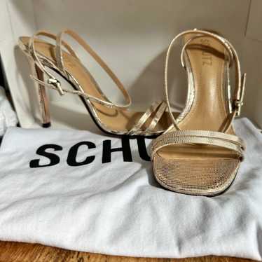 NWOT Schutz S-Altina Heels 6.5B with Shoe Bag - image 1