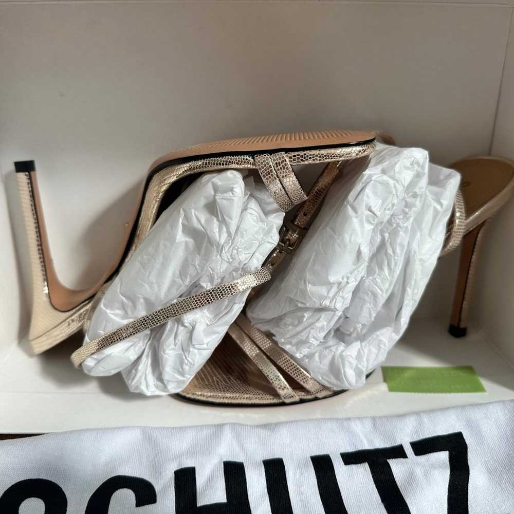 NWOT Schutz S-Altina Heels 6.5B with Shoe Bag - image 4