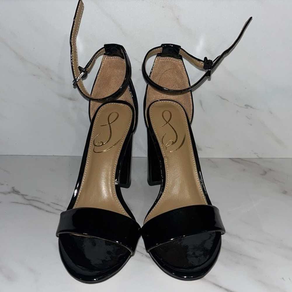 NEW Sam Edelman yaro patent leather black heels 5 - image 2