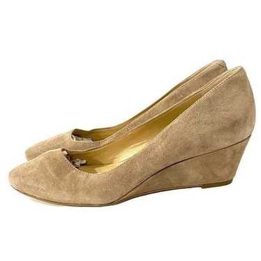 Talbots Leather Wedge Closed Toe Heel