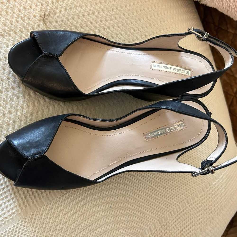 BCBG Generation black leather  4.24” heels. Never… - image 3