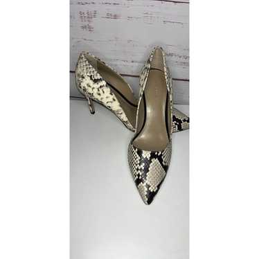 Ann Taylor Faux Snakeskin Pumps Women’s 8.5 - image 1