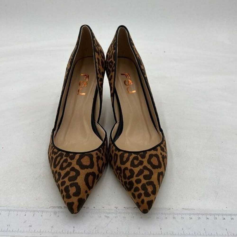 FSJ Women Sexy Leopard Printed Dress Shoes Pointy… - image 2