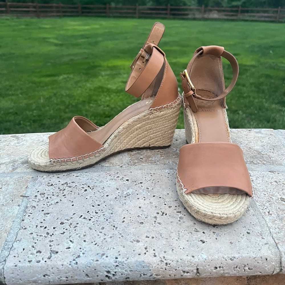 Vince Camuto Tan Leather Wedge heels - image 1