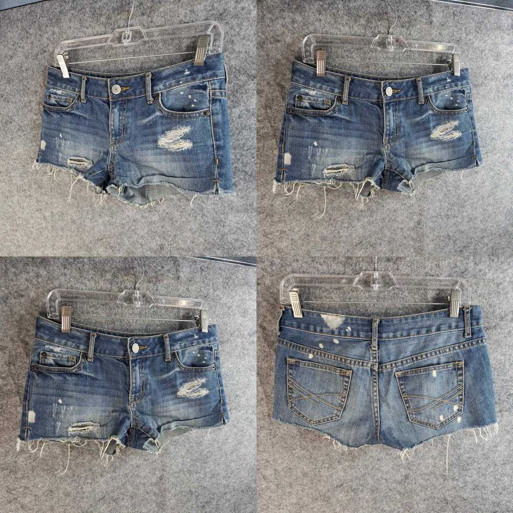 Vintage Aeropostale Denim Blue Jean Cut Off Short… - image 4