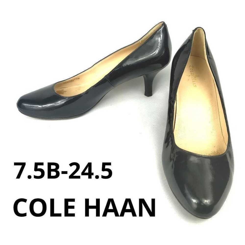 【Cole Haan】Patent Leather Pumps with Stiletto Hee… - image 1