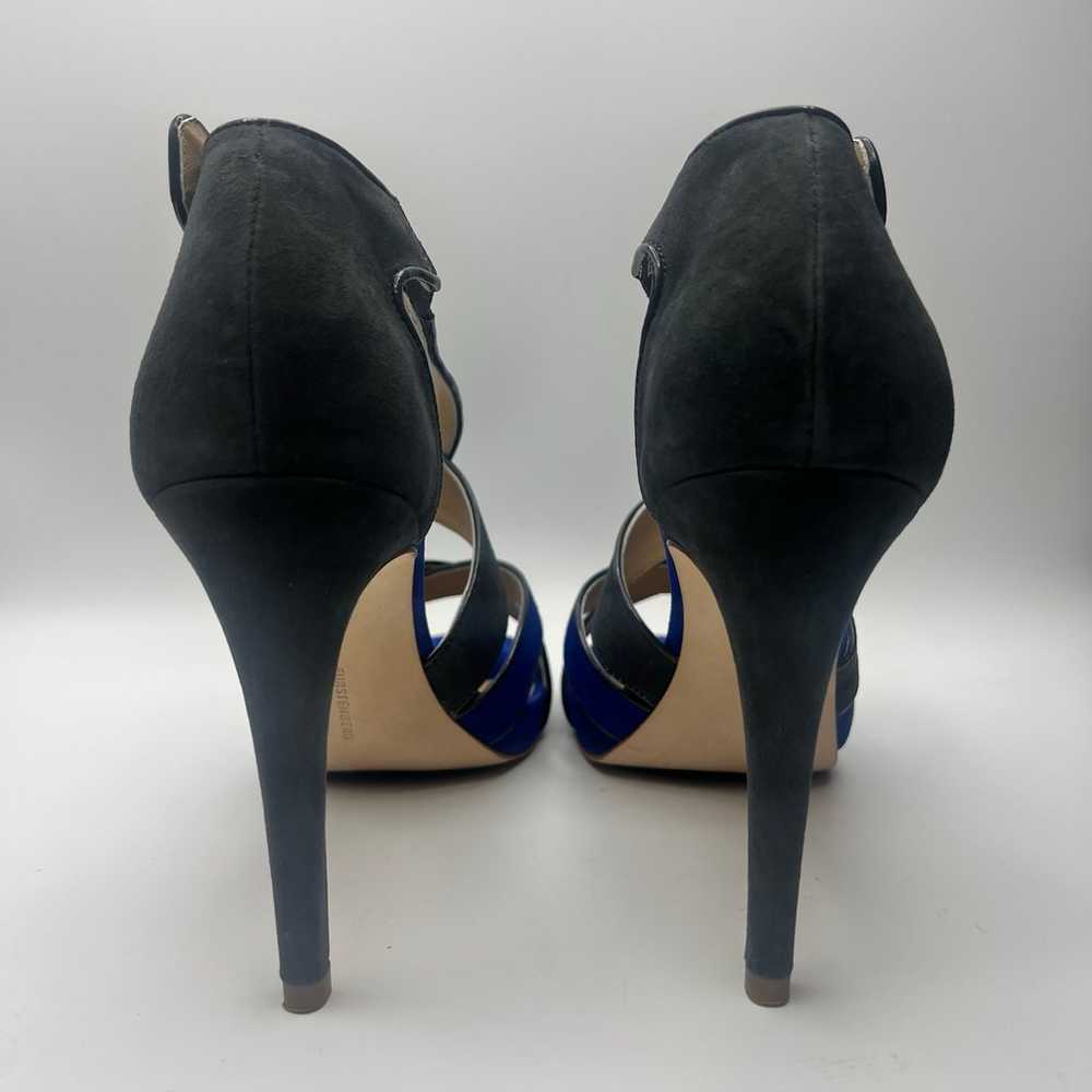 Diane Von Furstenberg Suede Strappy Open Toe Heel… - image 6