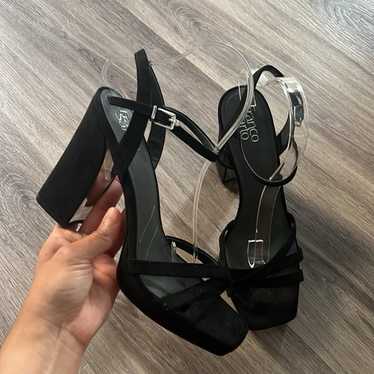 Franco Sarto Heeled Strappy Sandals 10