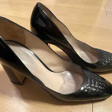 Bottega Veneta ☆ Enamel / Intrecciato pumps / 23.… - image 1