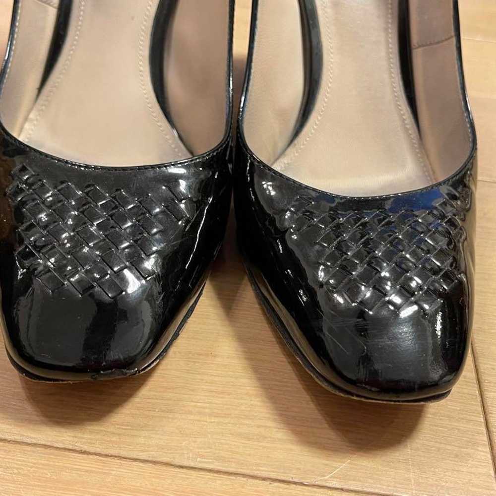 Bottega Veneta ☆ Enamel / Intrecciato pumps / 23.… - image 4