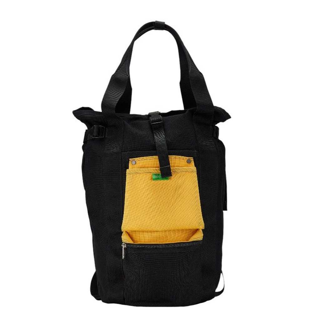 Other Other Porter Union Canvas Backpack Black Ye… - image 1