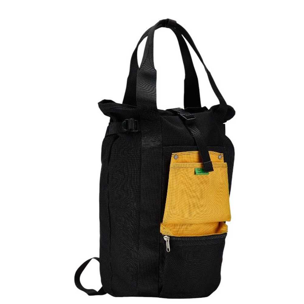 Other Other Porter Union Canvas Backpack Black Ye… - image 2