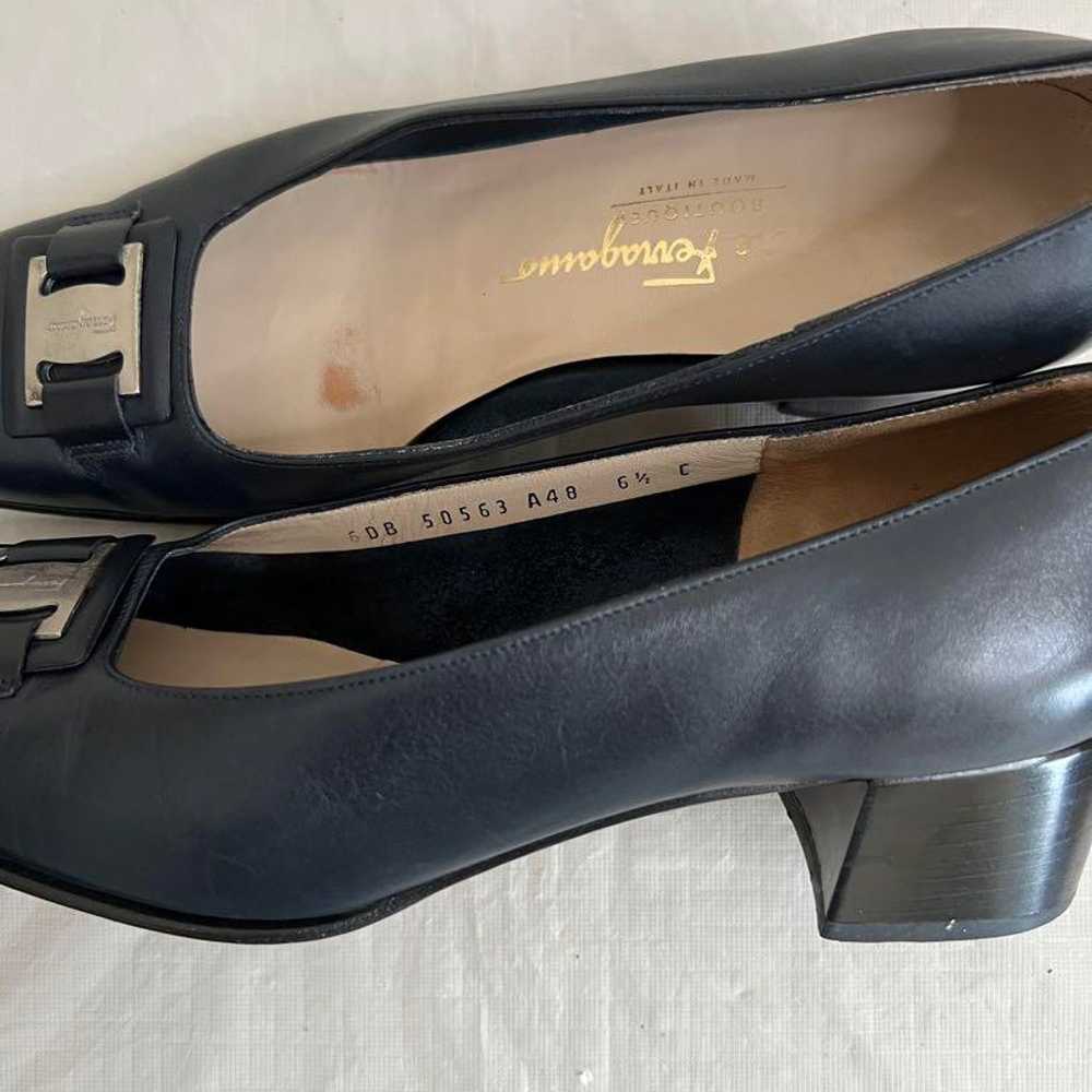 【Final Price Drop】Salvatore Ferragamo Pumps Black… - image 6