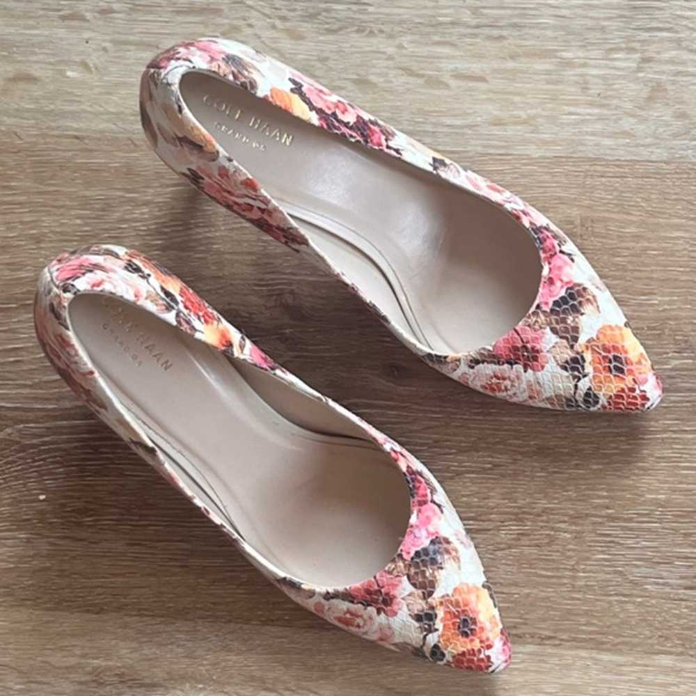 New Cole Haan Floral Heels 9.5 - image 11