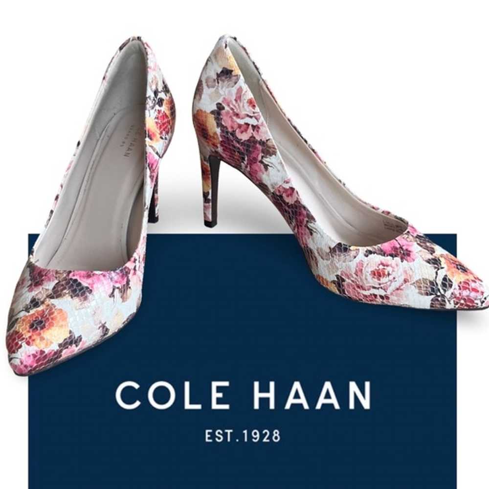 New Cole Haan Floral Heels 9.5 - image 1