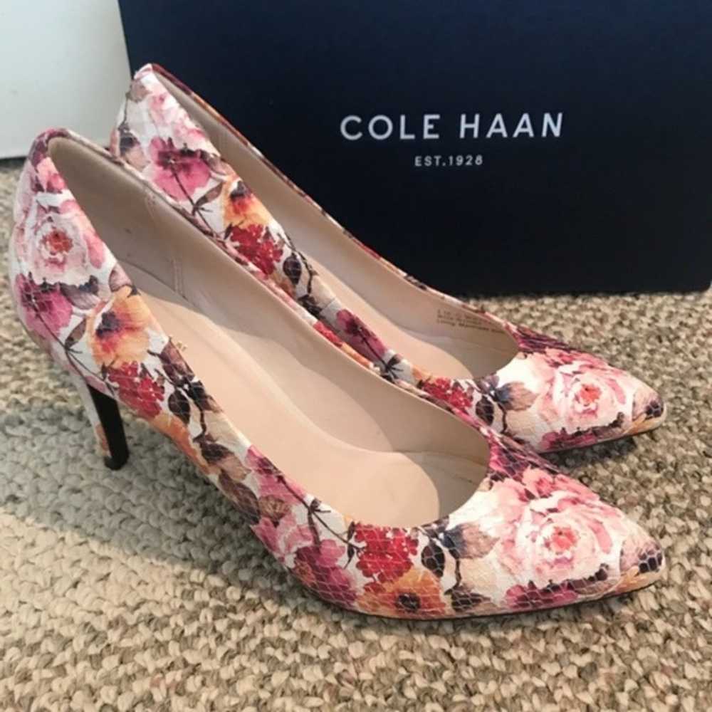 New Cole Haan Floral Heels 9.5 - image 9