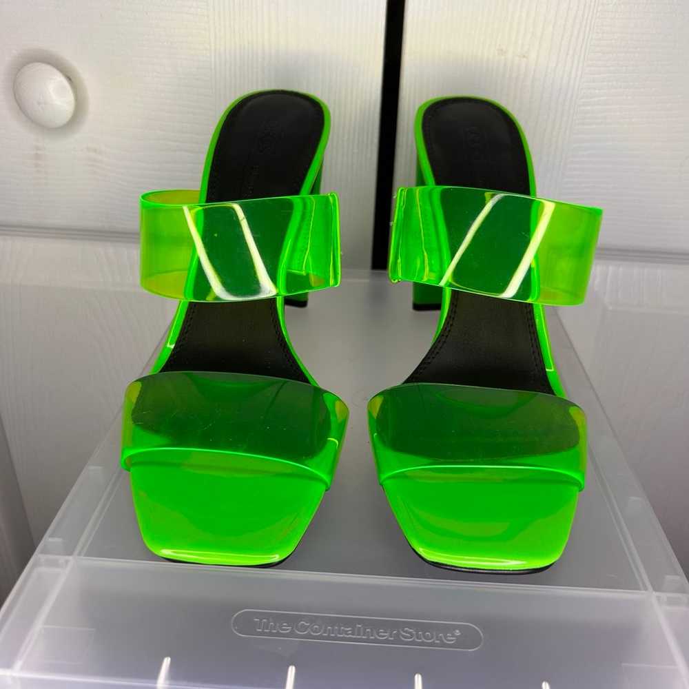 ASOS Neon Green Heels - image 1