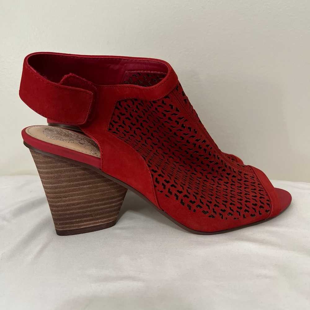 Vince Camuto “Dastana” red heel in size 9 - image 4