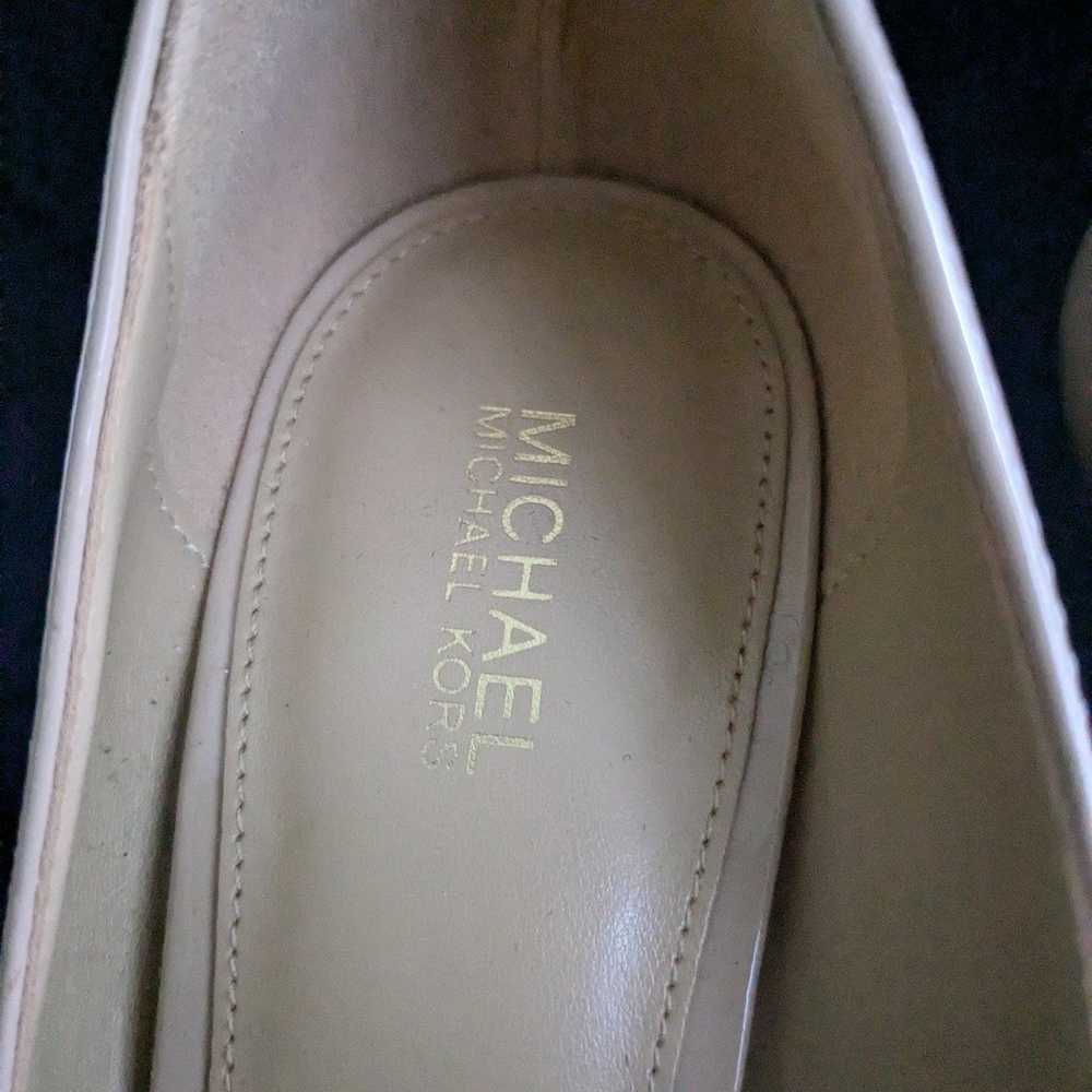 Michael Kors Nude Keke Pumps Size 8.5 - image 5