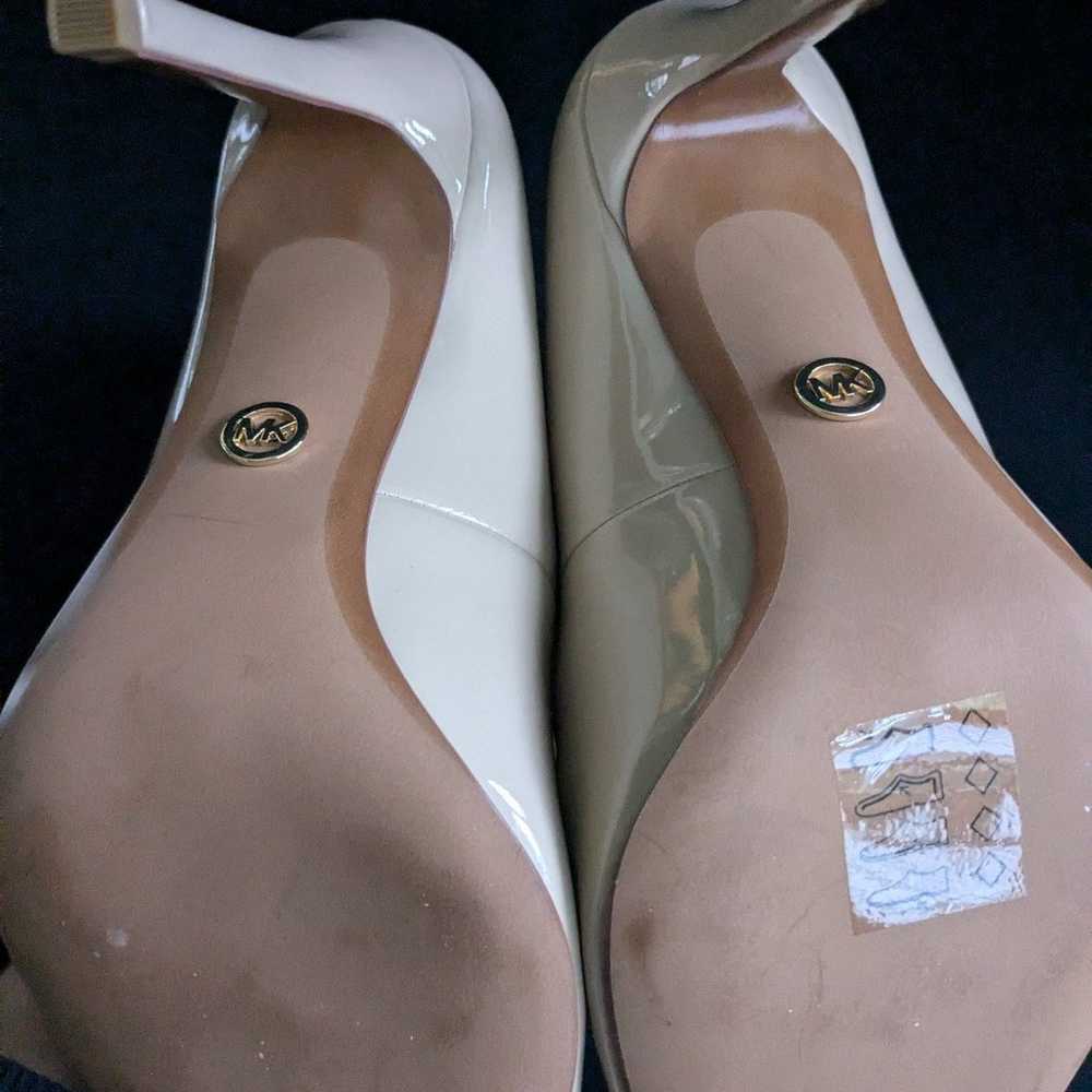 Michael Kors Nude Keke Pumps Size 8.5 - image 6