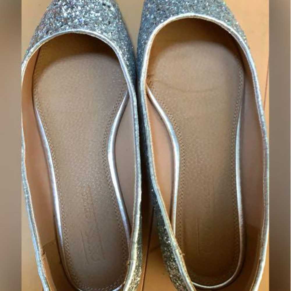 Silver glitter pumps L - image 2