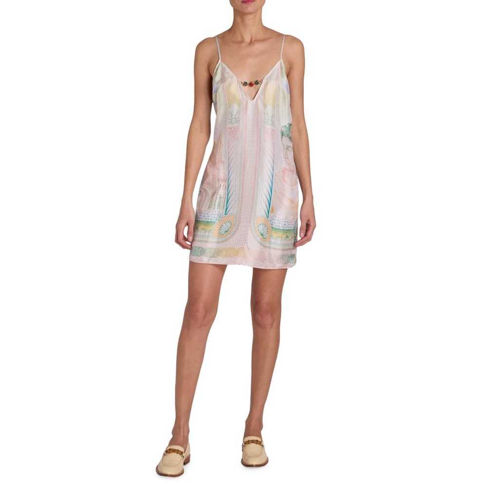 Casablanca Silk mini dress - image 8