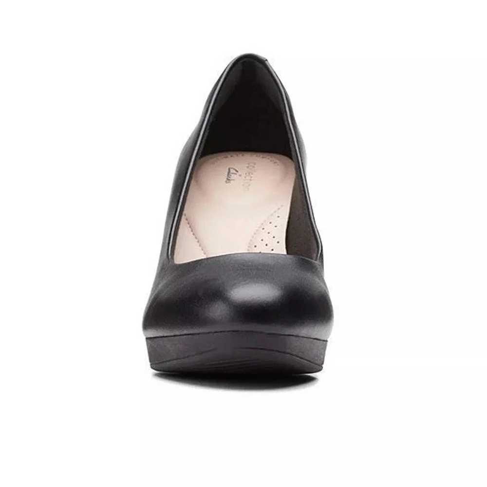 Clarks Adriel Viola Ortholite High Heel Platform … - image 3