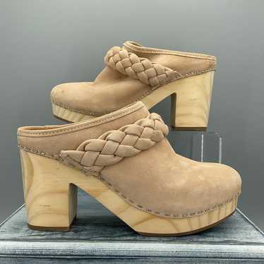 NEW Dolce Vita Women’s Hila Braided Strap Clog Bei