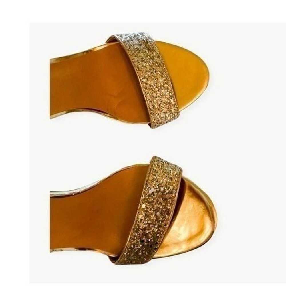 Mix No. 6 Chunky Rhinestone Patent Ankle Strap Hi… - image 6