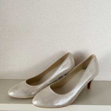 【ORIENTAL TRAFFIC】Silver Pumps