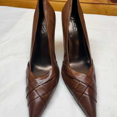 Aldo Brown Leather heels