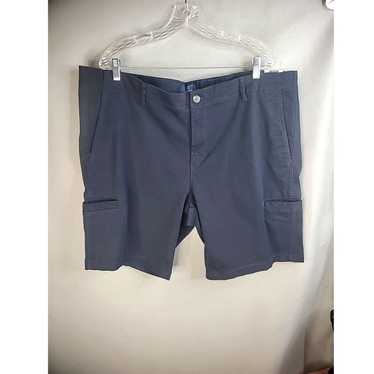 George New George Mens 46 Tech Cargo Shorts Blue … - image 1