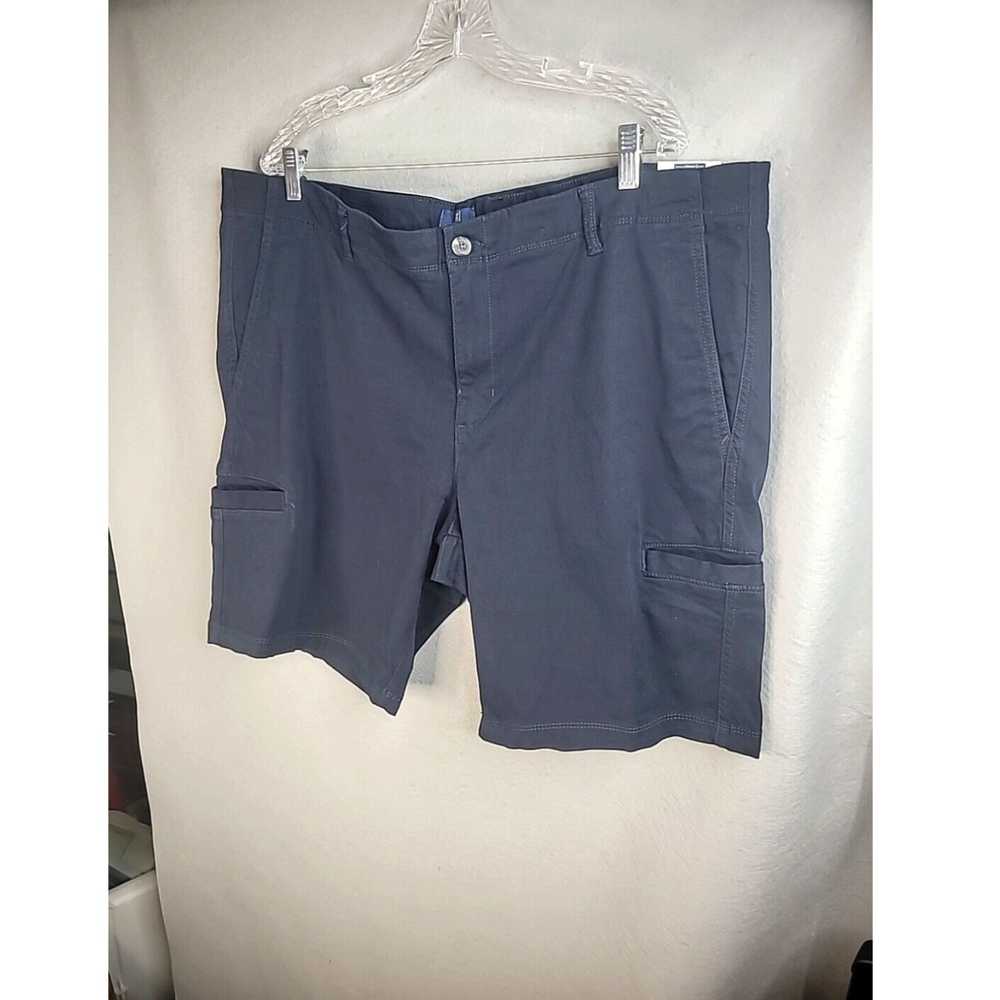 George New George Mens 46 Tech Cargo Shorts Blue … - image 3