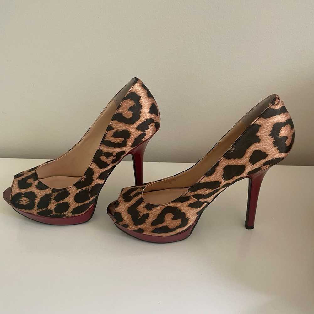 Guess Leopard Print Heels - image 5