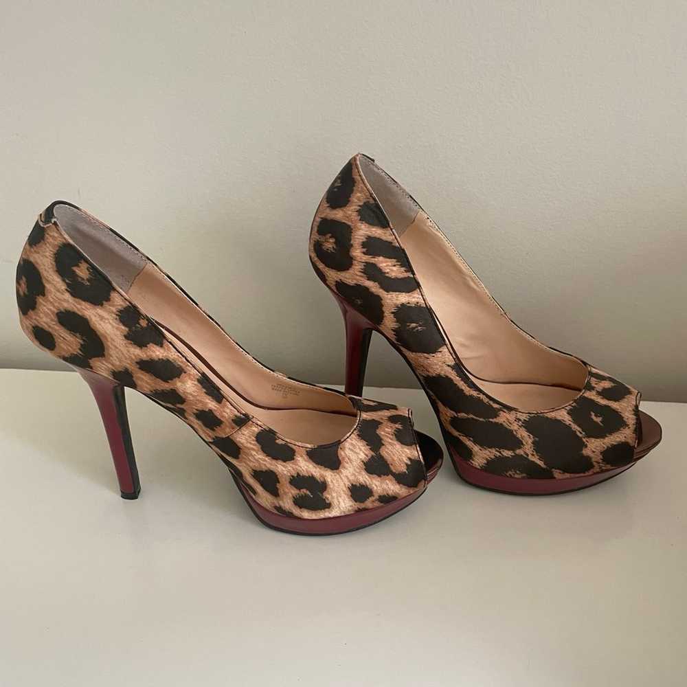 Guess Leopard Print Heels - image 6