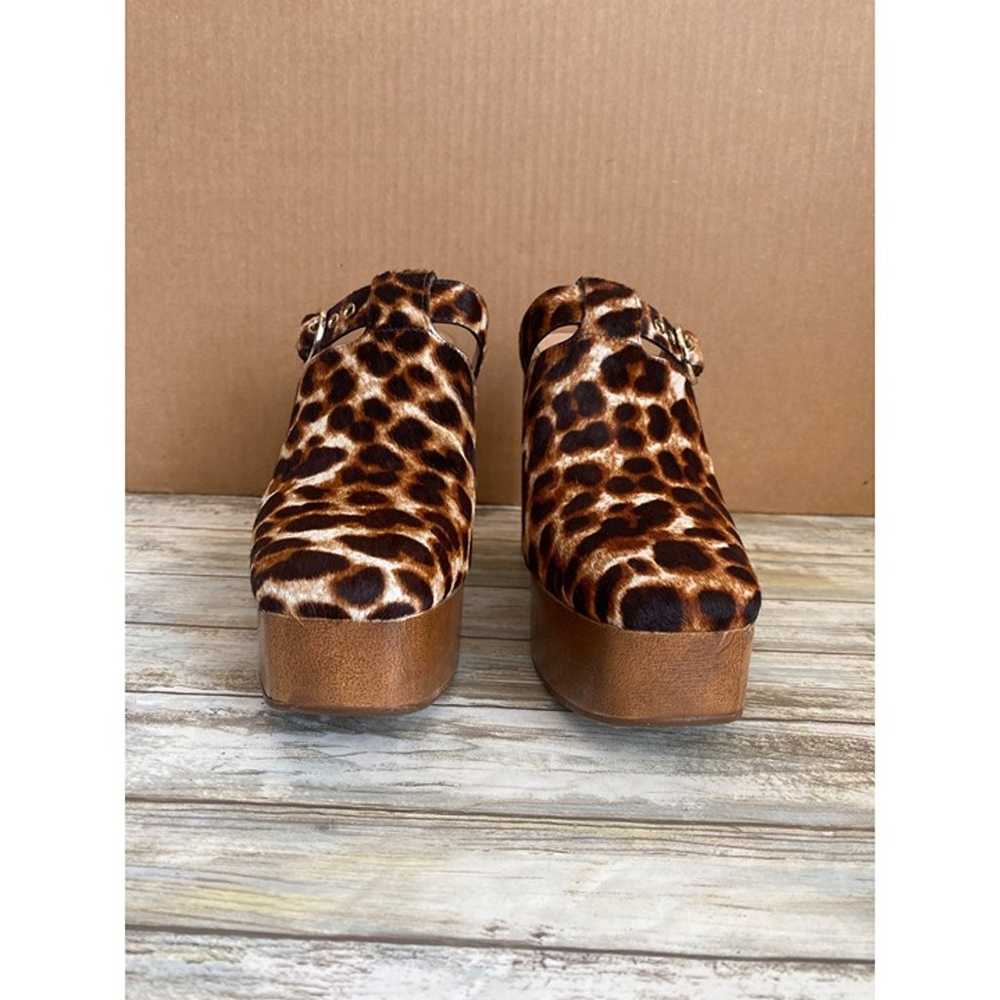 Gianni Bini Womens Sotelo Leopard Print Calf Hair… - image 4