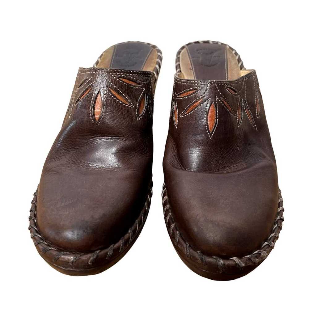 Frye Womans 8 Western Whipstitch Leather Charlott… - image 2