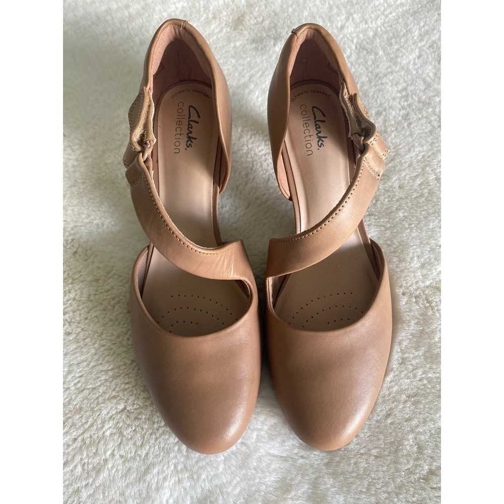 Clark’s Collection Ambyr Tan Pump Mary Jane Women… - image 2