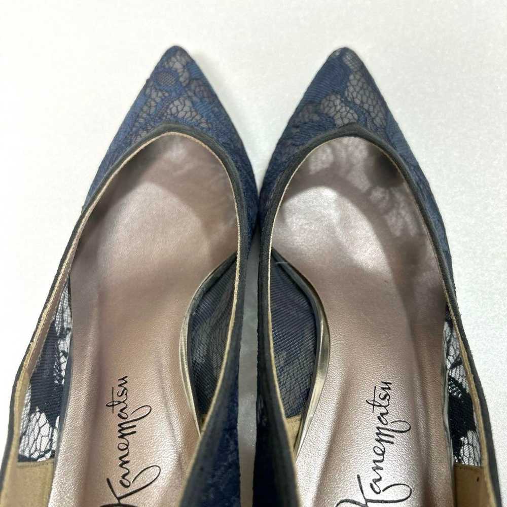 【Excellent Condition】 Ginza Kanematsu Lace Pumps … - image 10