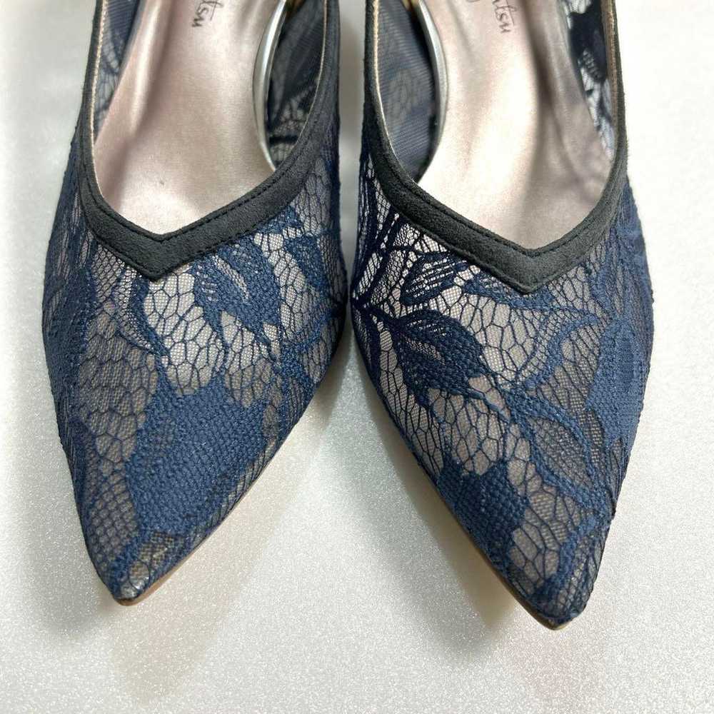 【Excellent Condition】 Ginza Kanematsu Lace Pumps … - image 7