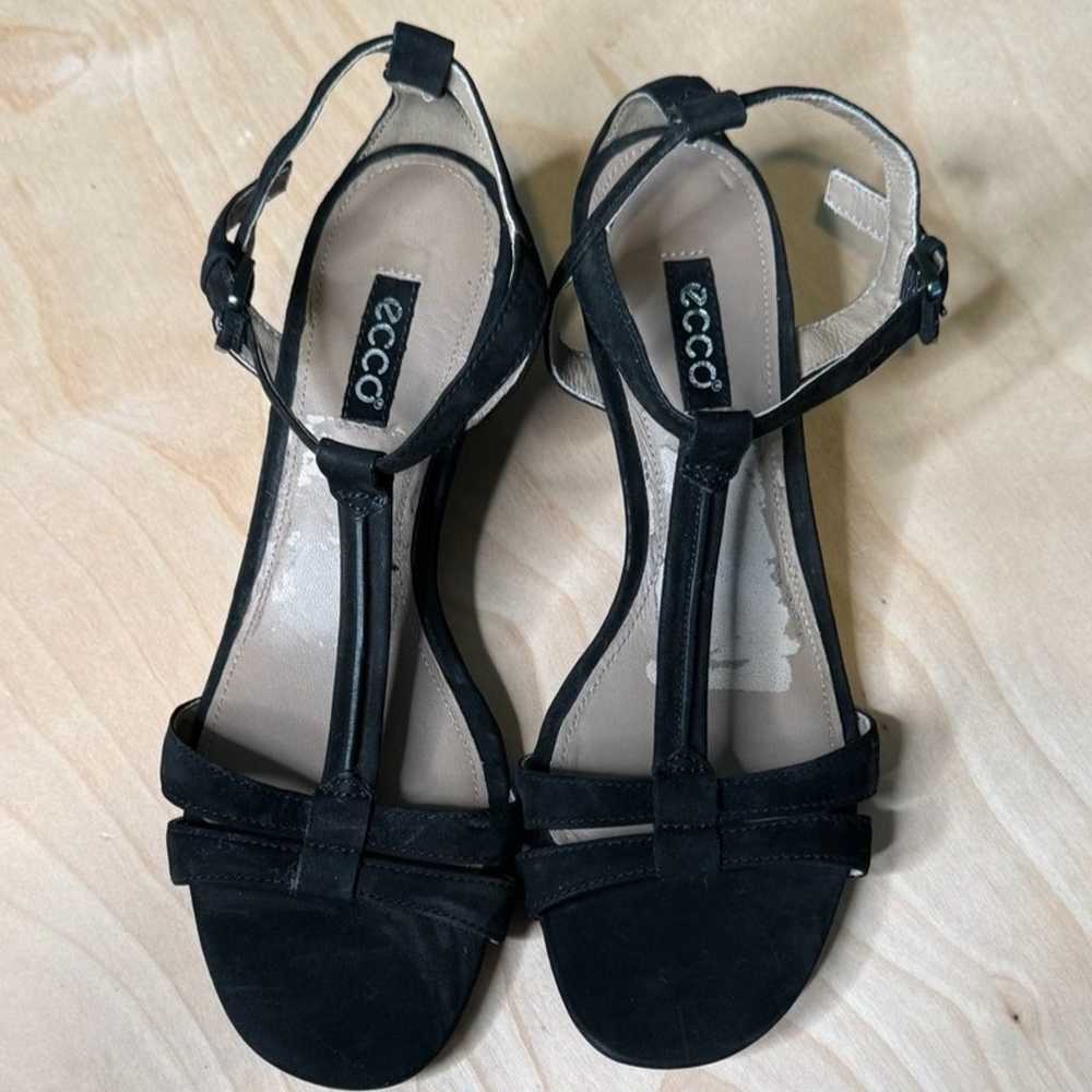 NWOT ECCO Rivas 45 Black Nubuck Sandal Size 7 - image 7