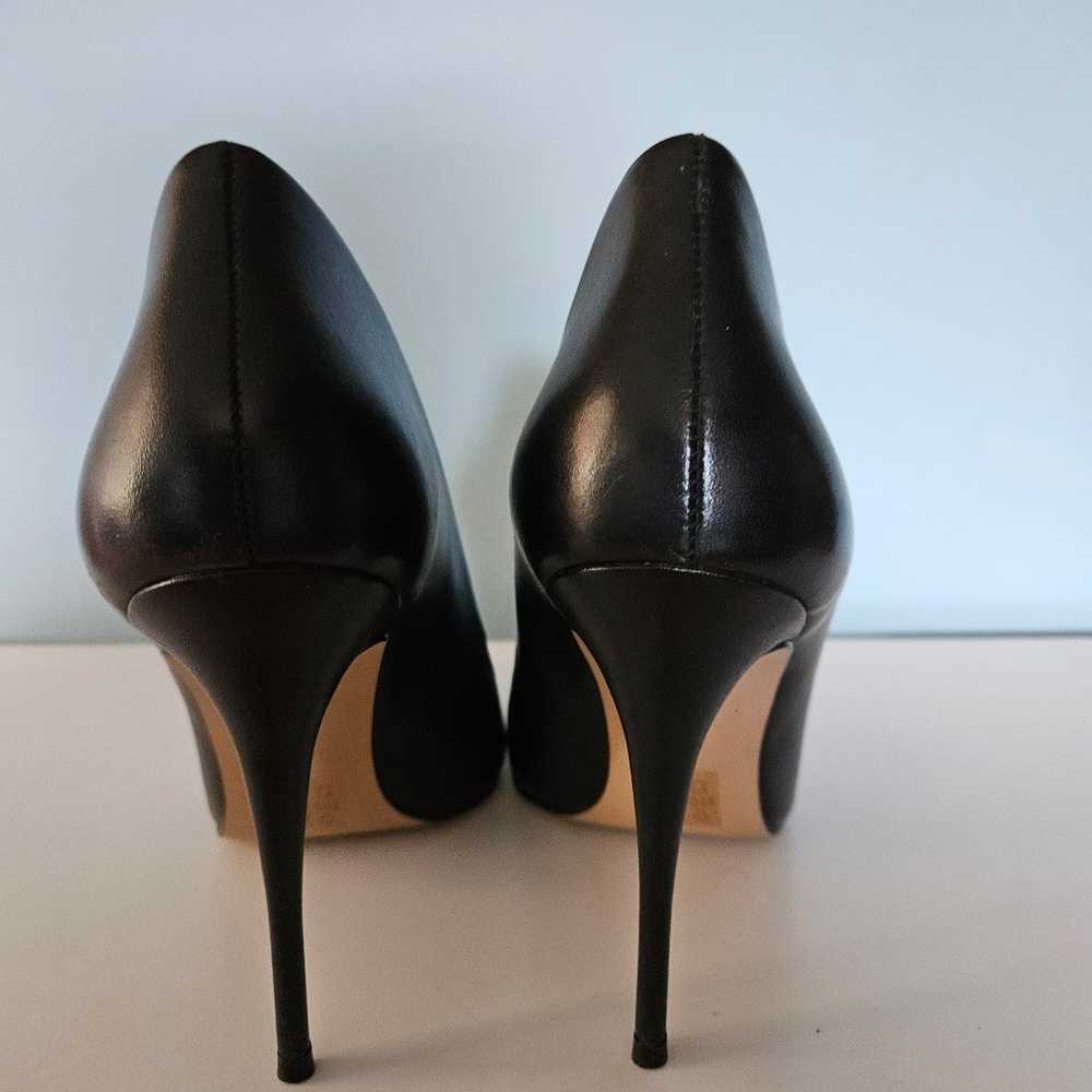 ALDO Black Patent Leather Stiletto Heels size 7.5 - image 2