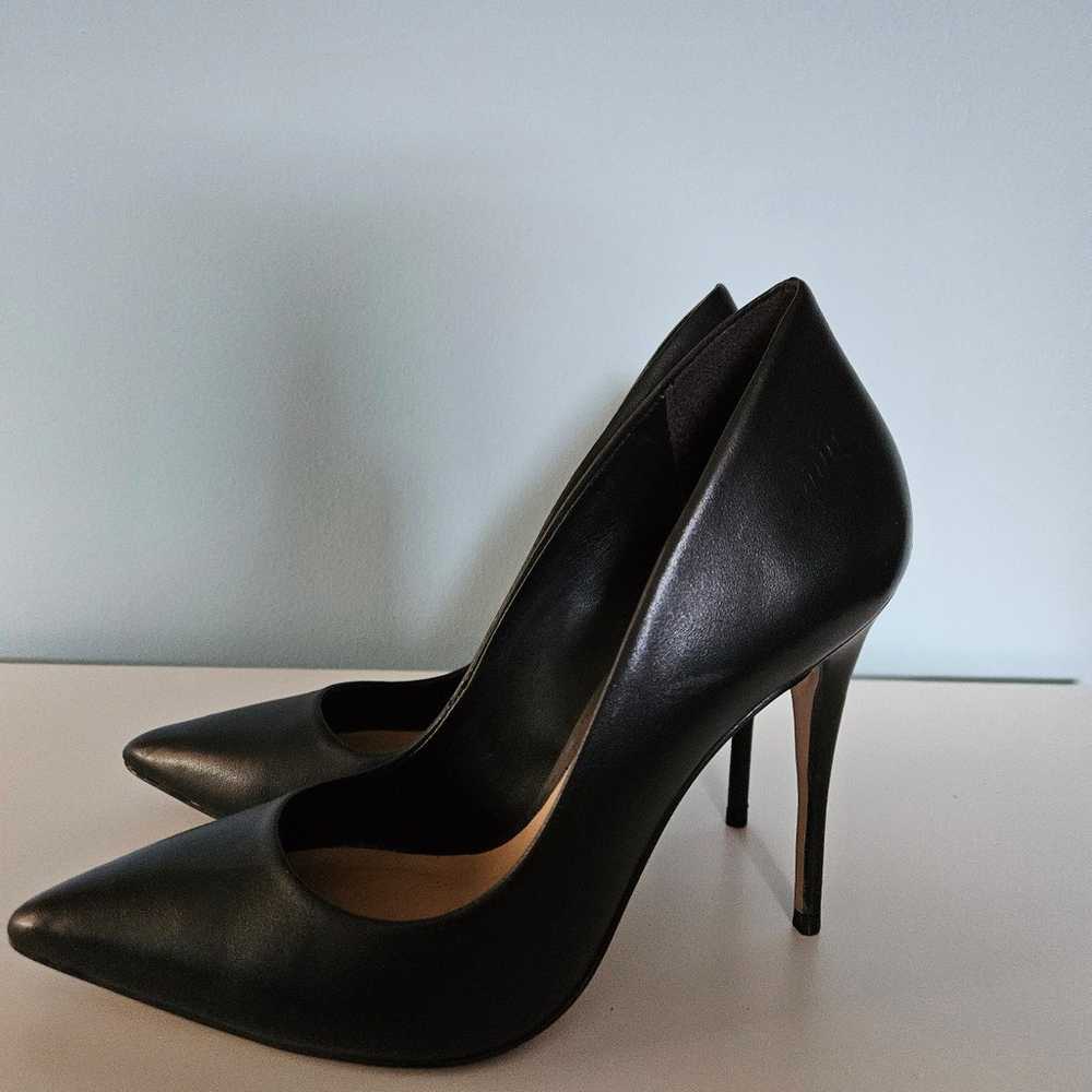 ALDO Black Patent Leather Stiletto Heels size 7.5 - image 5