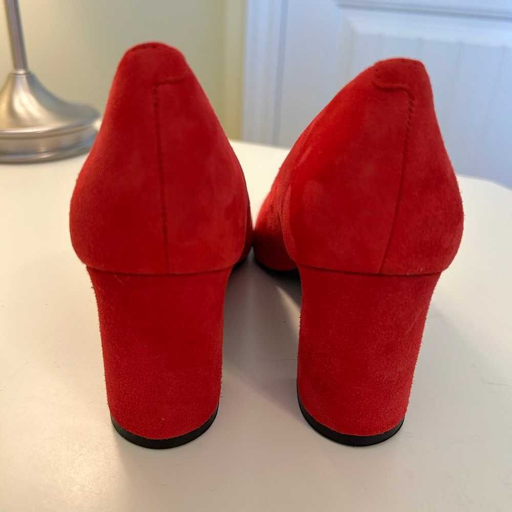 Heels, Marc Fisher red suede heels, size 5.5M, NW… - image 4